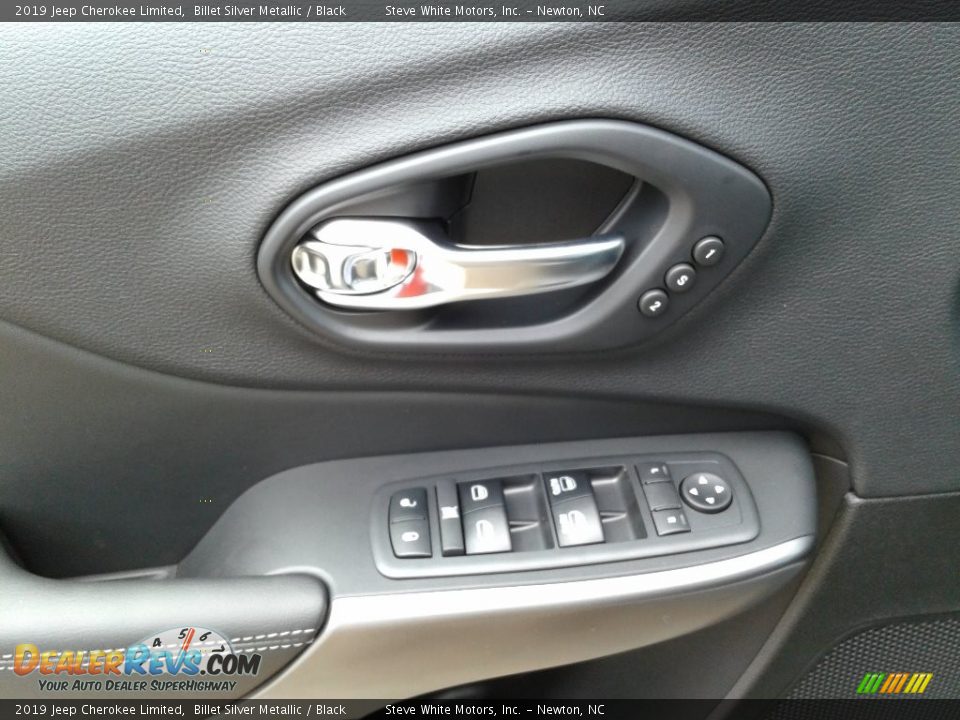 2019 Jeep Cherokee Limited Billet Silver Metallic / Black Photo #9