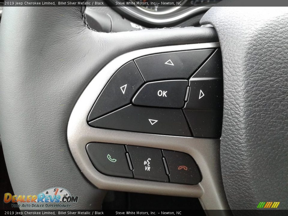 2019 Jeep Cherokee Limited Billet Silver Metallic / Black Photo #18