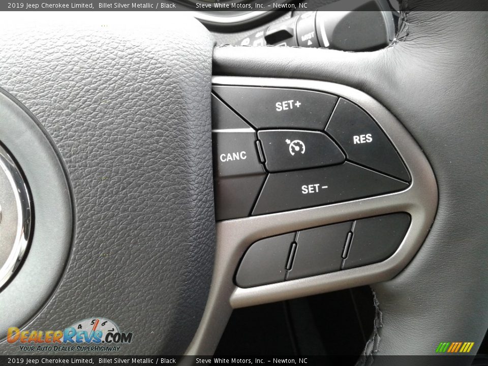 2019 Jeep Cherokee Limited Billet Silver Metallic / Black Photo #19
