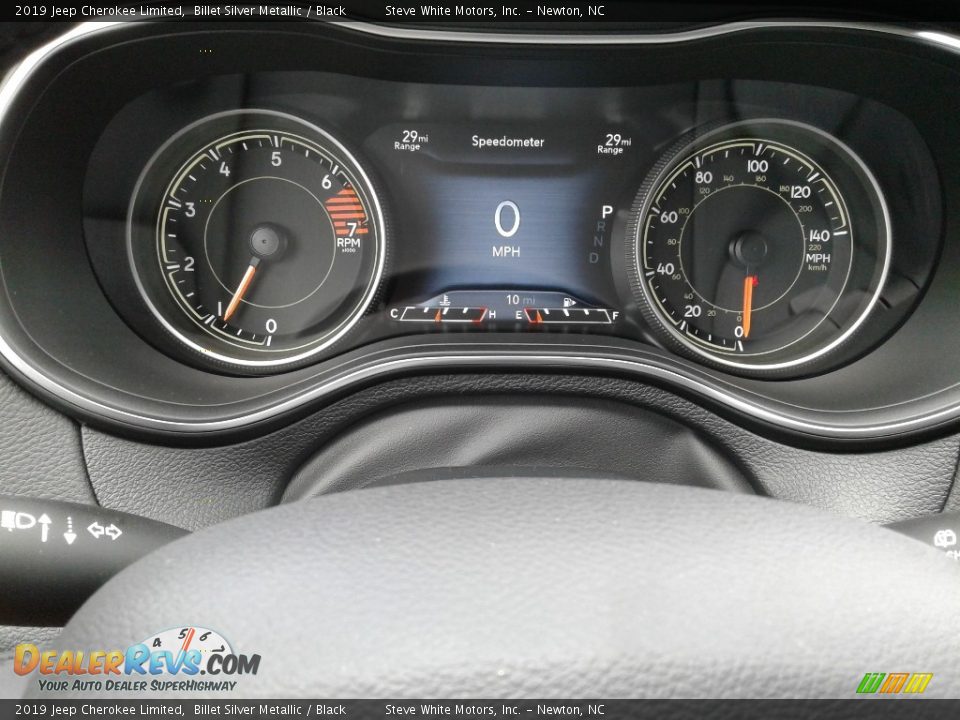 2019 Jeep Cherokee Limited Billet Silver Metallic / Black Photo #20