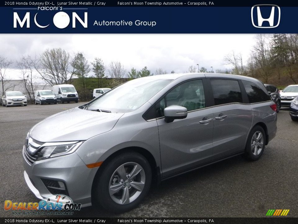 2018 Honda Odyssey EX-L Lunar Silver Metallic / Gray Photo #1