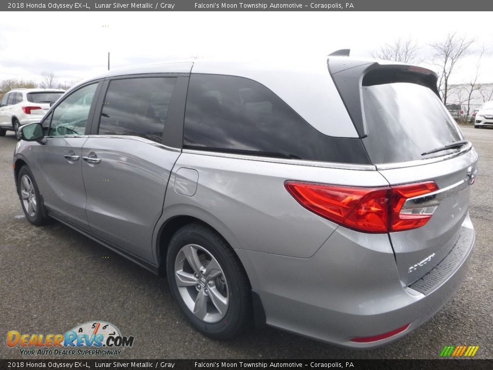 2018 Honda Odyssey EX-L Lunar Silver Metallic / Gray Photo #2