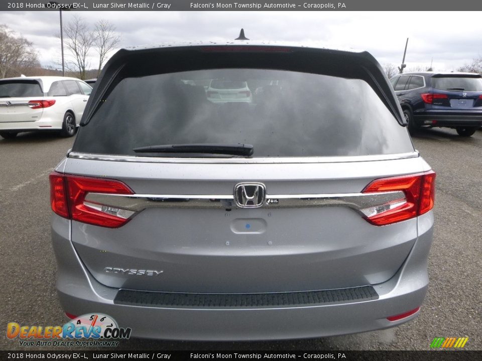 2018 Honda Odyssey EX-L Lunar Silver Metallic / Gray Photo #3