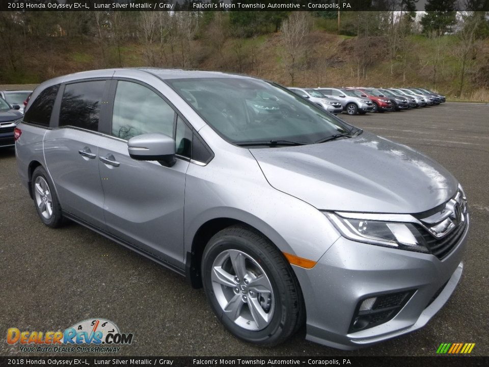 2018 Honda Odyssey EX-L Lunar Silver Metallic / Gray Photo #5