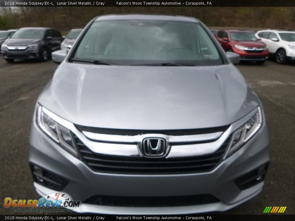 2018 Honda Odyssey EX-L Lunar Silver Metallic / Gray Photo #6