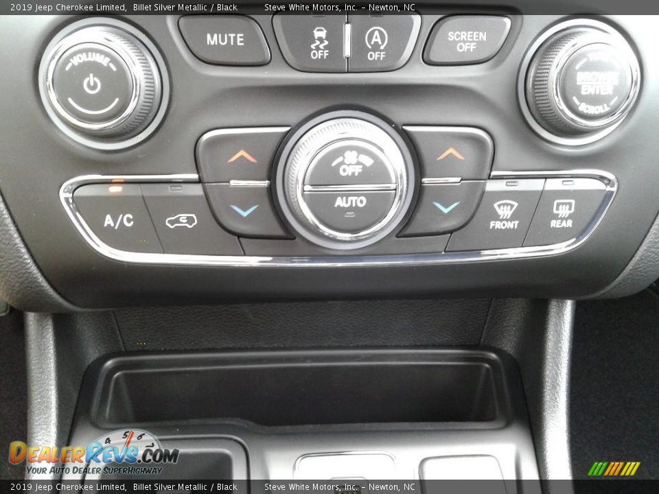 2019 Jeep Cherokee Limited Billet Silver Metallic / Black Photo #27