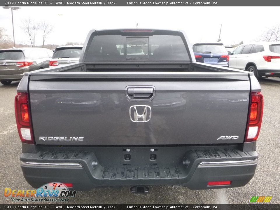 2019 Honda Ridgeline RTL-T AWD Modern Steel Metallic / Black Photo #3
