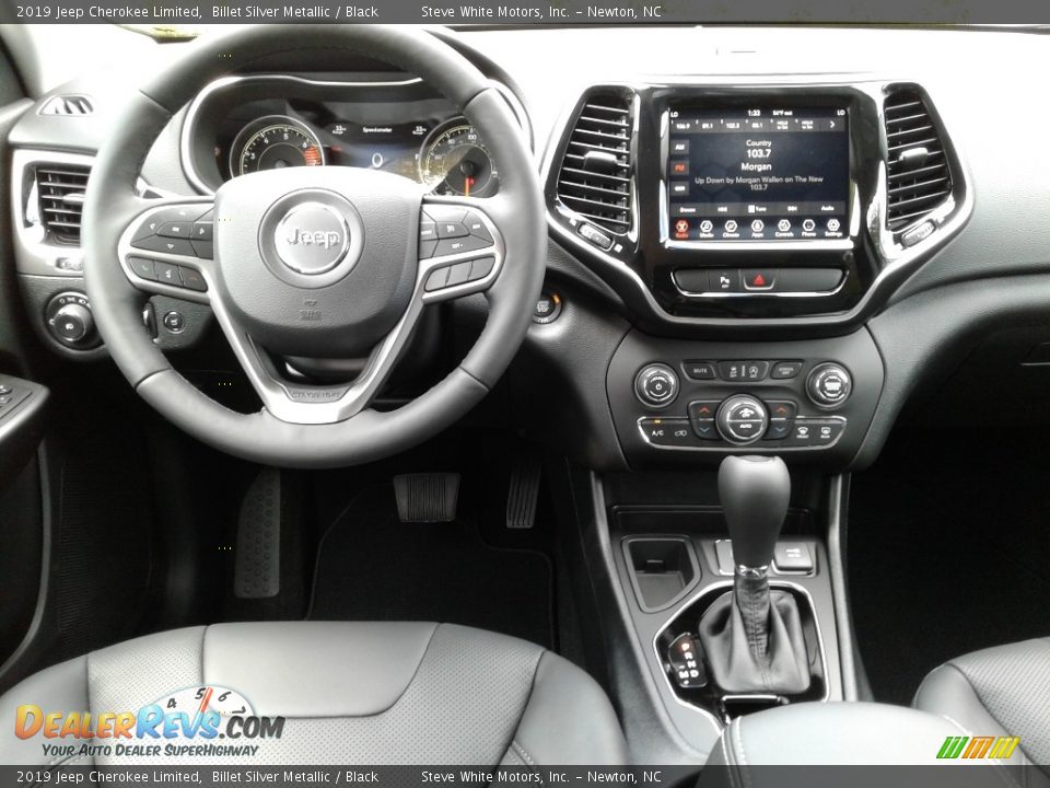 2019 Jeep Cherokee Limited Billet Silver Metallic / Black Photo #30