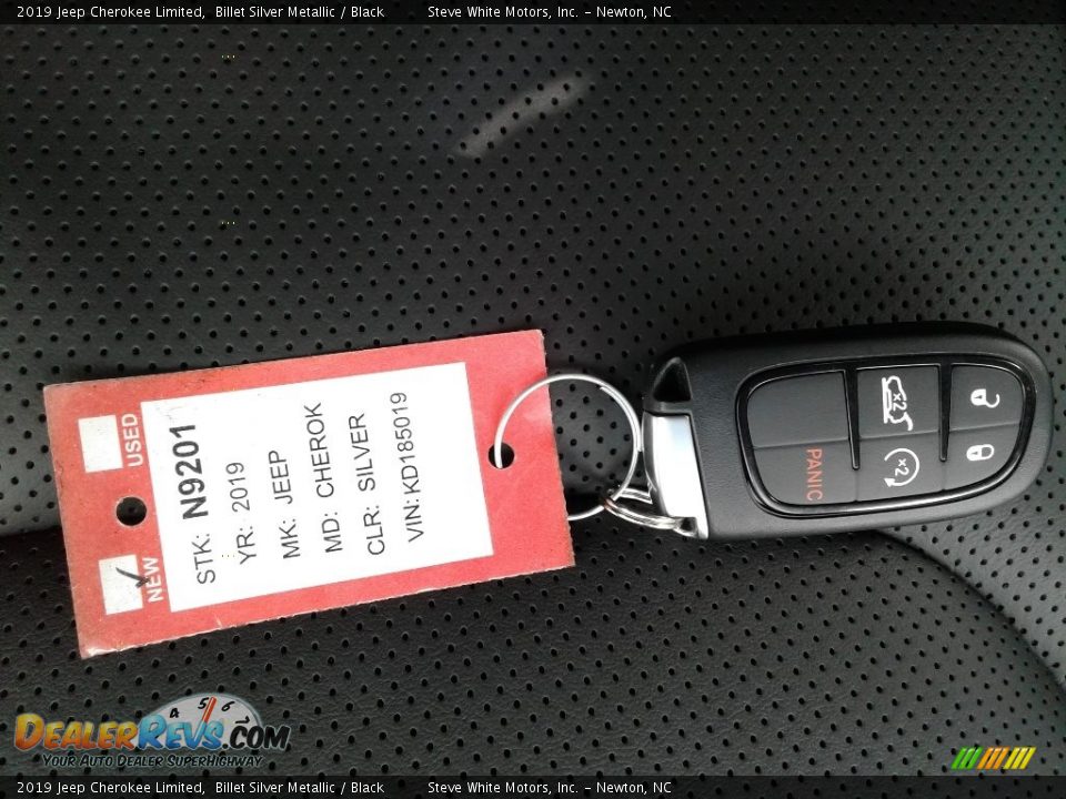 2019 Jeep Cherokee Limited Billet Silver Metallic / Black Photo #31