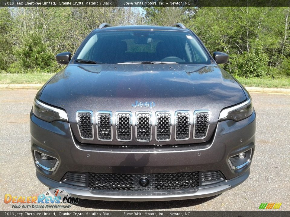 2019 Jeep Cherokee Limited Granite Crystal Metallic / Black Photo #3