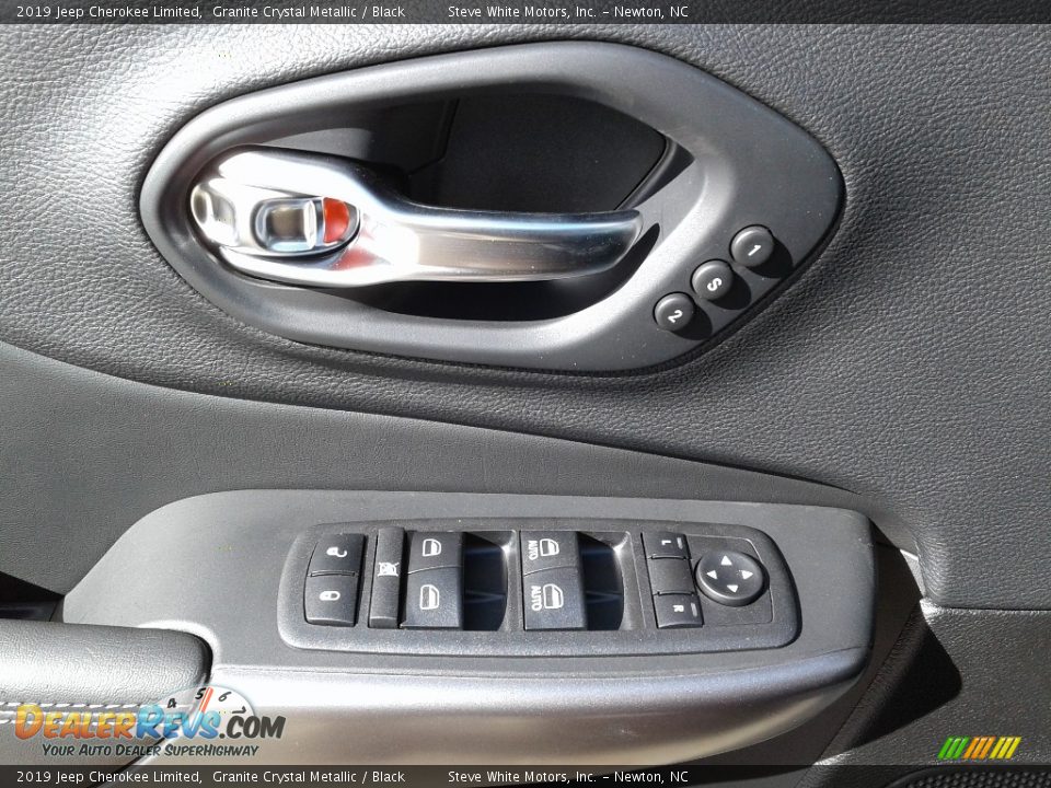2019 Jeep Cherokee Limited Granite Crystal Metallic / Black Photo #9