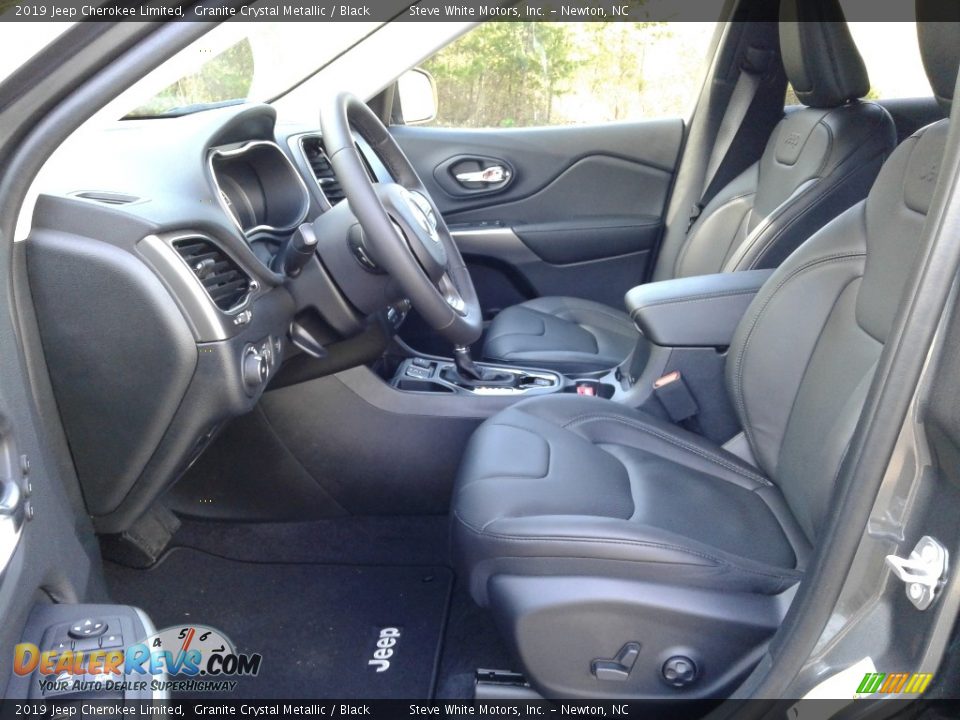 2019 Jeep Cherokee Limited Granite Crystal Metallic / Black Photo #11