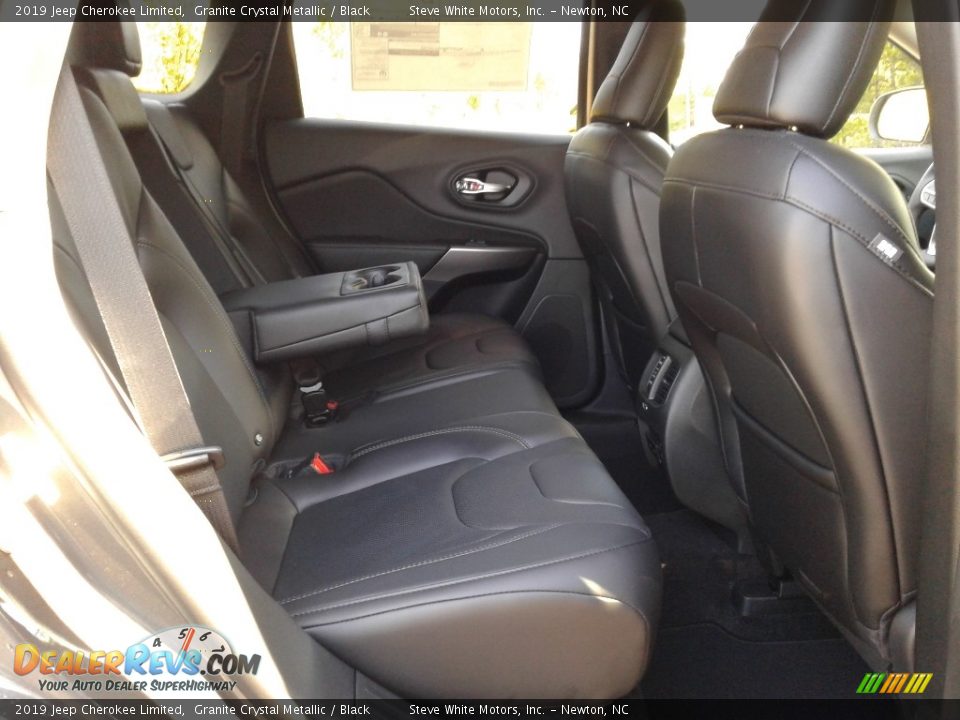 2019 Jeep Cherokee Limited Granite Crystal Metallic / Black Photo #15