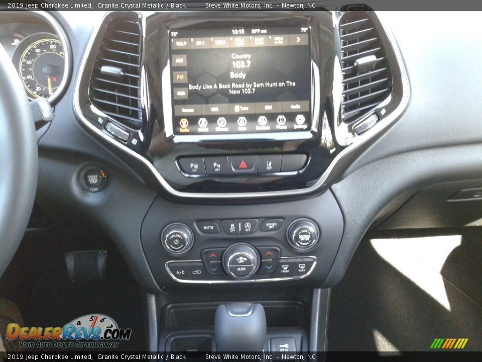 2019 Jeep Cherokee Limited Granite Crystal Metallic / Black Photo #20