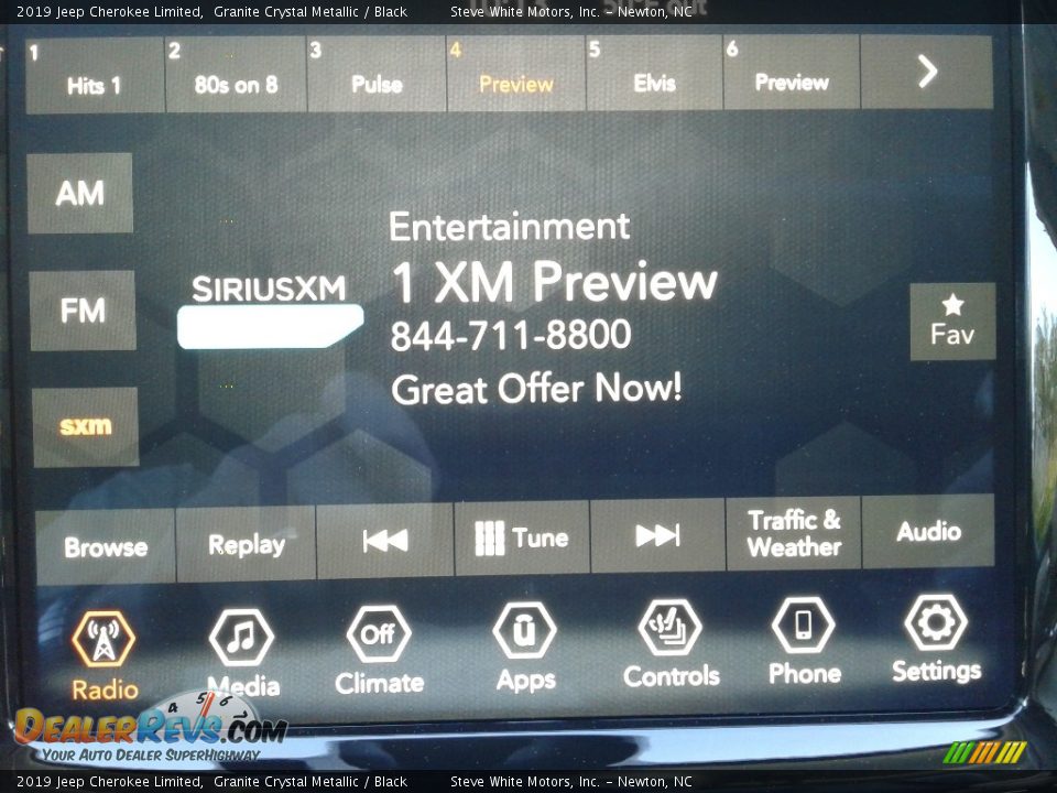 2019 Jeep Cherokee Limited Granite Crystal Metallic / Black Photo #21