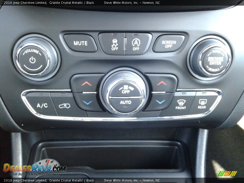 2019 Jeep Cherokee Limited Granite Crystal Metallic / Black Photo #27