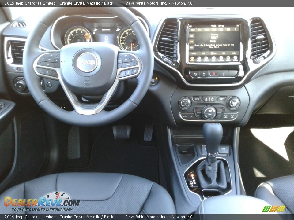 2019 Jeep Cherokee Limited Granite Crystal Metallic / Black Photo #30