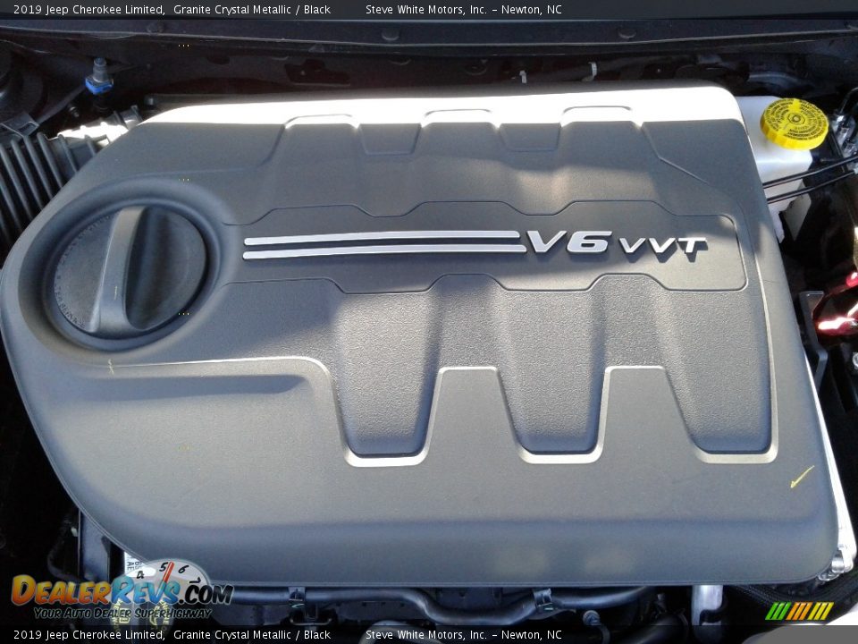 2019 Jeep Cherokee Limited Granite Crystal Metallic / Black Photo #33