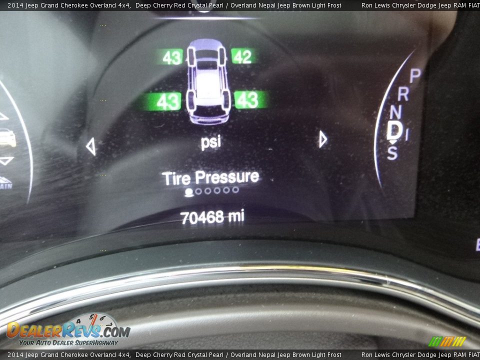 2014 Jeep Grand Cherokee Overland 4x4 Deep Cherry Red Crystal Pearl / Overland Nepal Jeep Brown Light Frost Photo #20