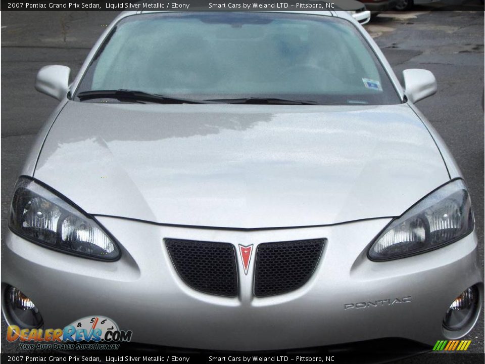 2007 Pontiac Grand Prix Sedan Liquid Silver Metallic / Ebony Photo #1