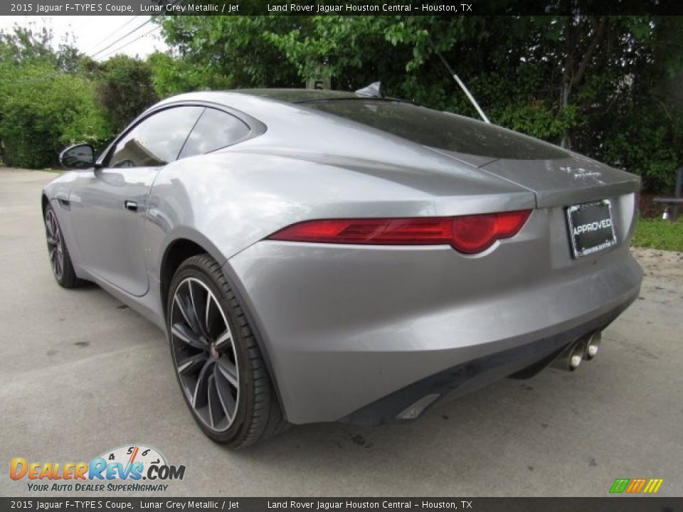 2015 Jaguar F-TYPE S Coupe Lunar Grey Metallic / Jet Photo #2