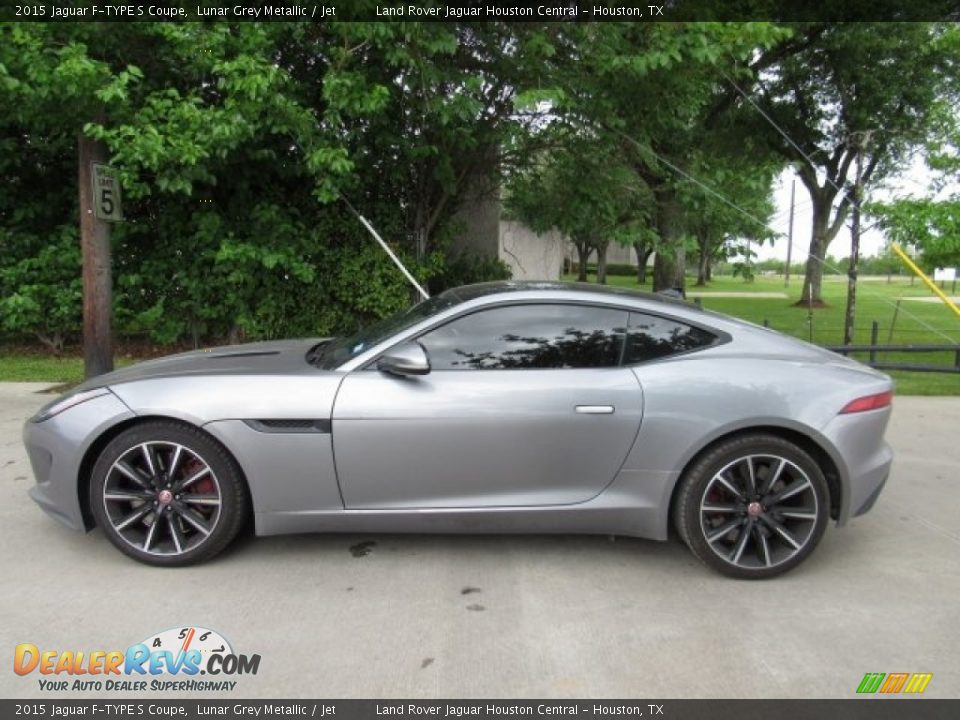 Lunar Grey Metallic 2015 Jaguar F-TYPE S Coupe Photo #6