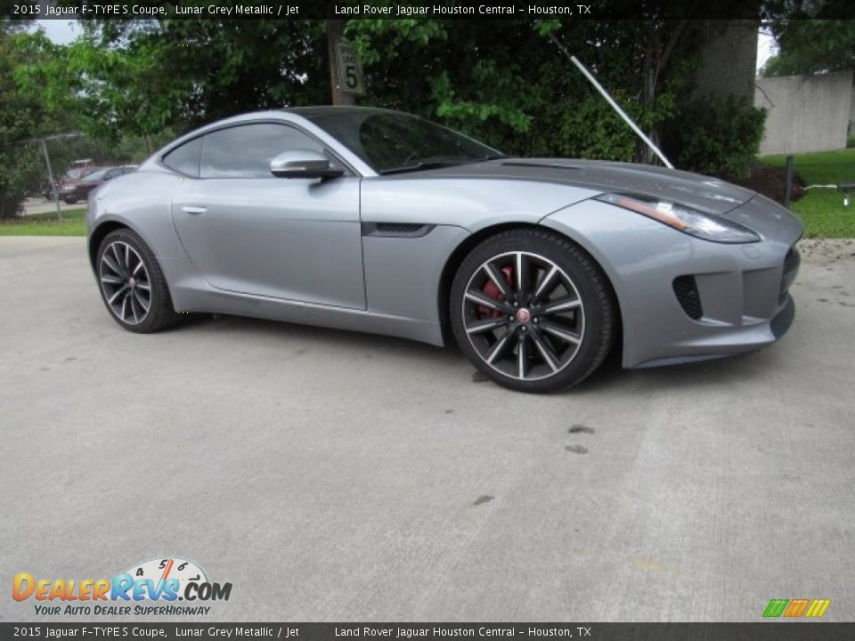 Lunar Grey Metallic 2015 Jaguar F-TYPE S Coupe Photo #10