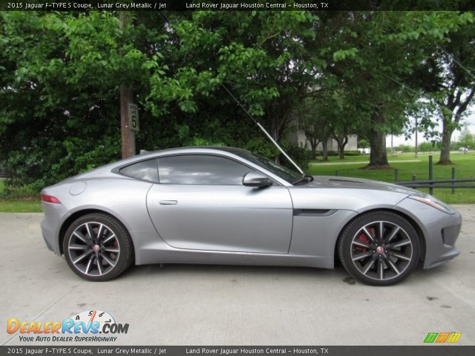 Lunar Grey Metallic 2015 Jaguar F-TYPE S Coupe Photo #11