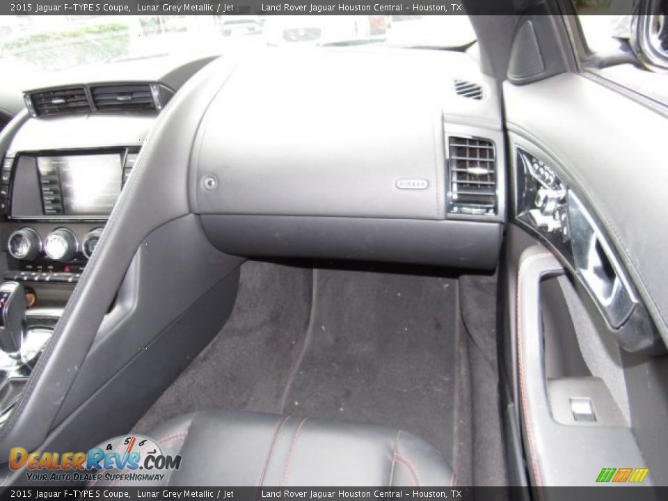 2015 Jaguar F-TYPE S Coupe Lunar Grey Metallic / Jet Photo #15