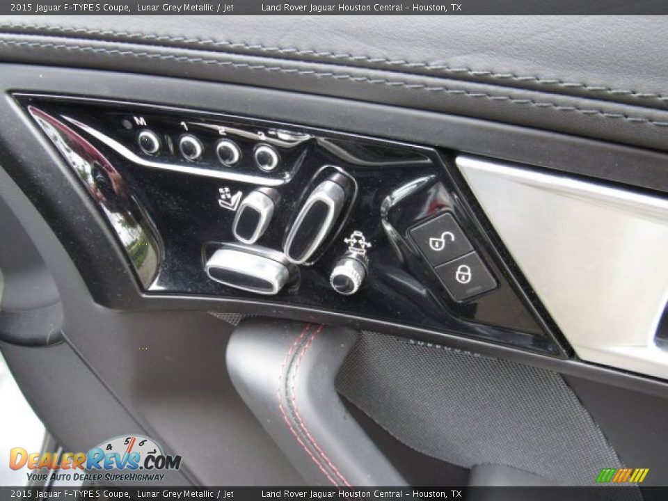 2015 Jaguar F-TYPE S Coupe Lunar Grey Metallic / Jet Photo #17