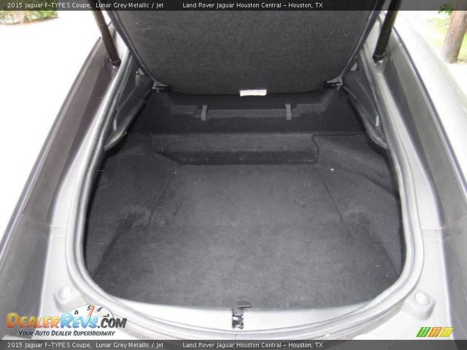2015 Jaguar F-TYPE S Coupe Lunar Grey Metallic / Jet Photo #18