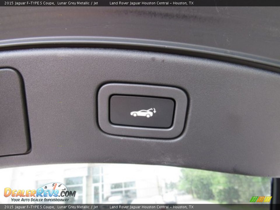 2015 Jaguar F-TYPE S Coupe Lunar Grey Metallic / Jet Photo #19