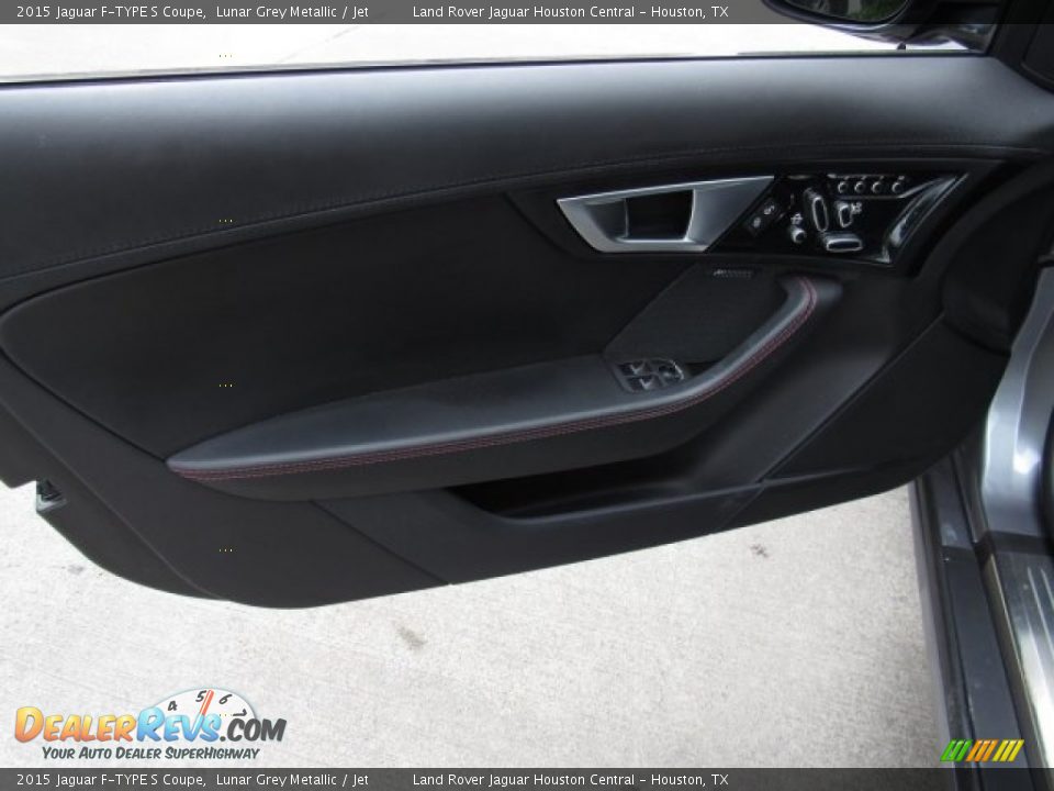 2015 Jaguar F-TYPE S Coupe Lunar Grey Metallic / Jet Photo #20