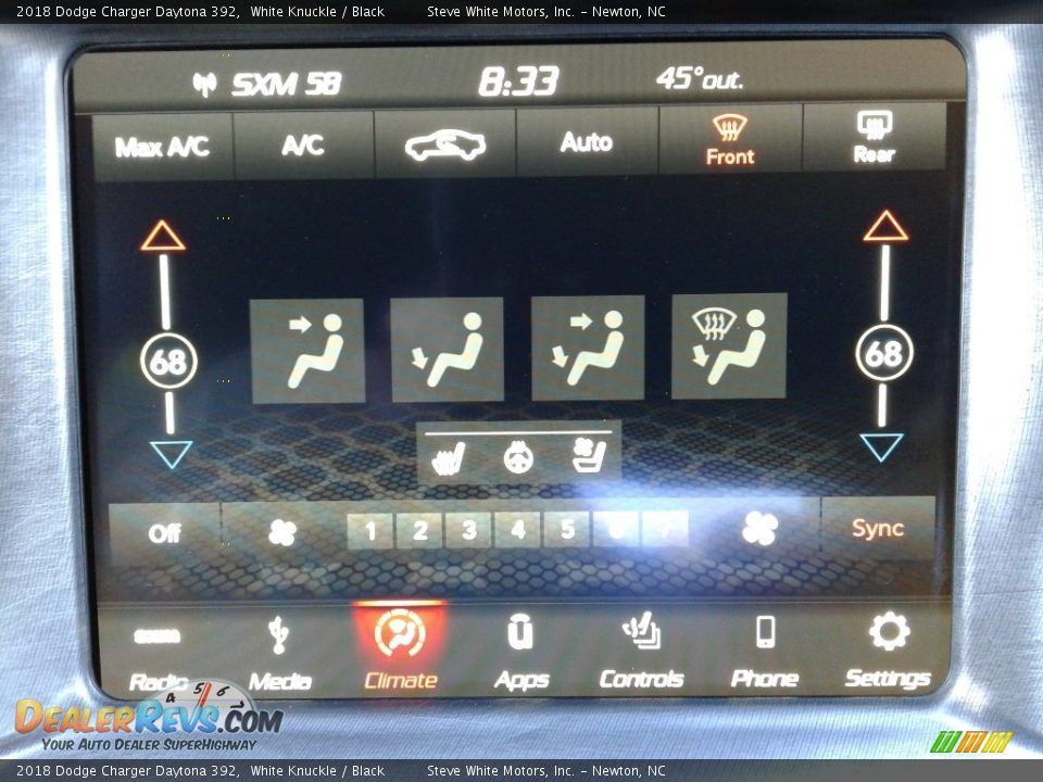 2018 Dodge Charger Daytona 392 White Knuckle / Black Photo #24