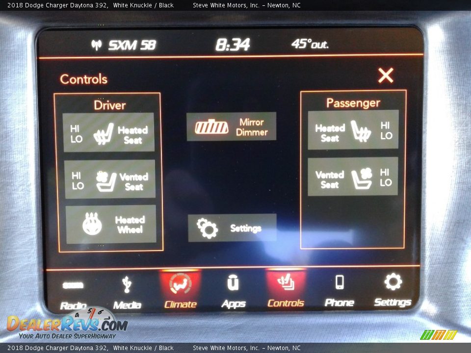 2018 Dodge Charger Daytona 392 White Knuckle / Black Photo #25