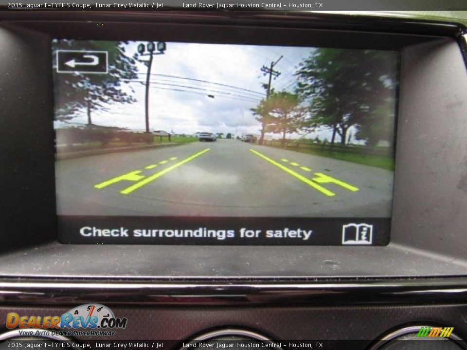 2015 Jaguar F-TYPE S Coupe Lunar Grey Metallic / Jet Photo #28