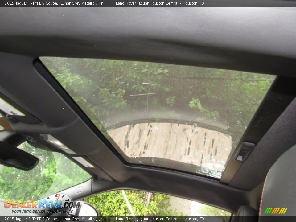 2015 Jaguar F-TYPE S Coupe Lunar Grey Metallic / Jet Photo #31