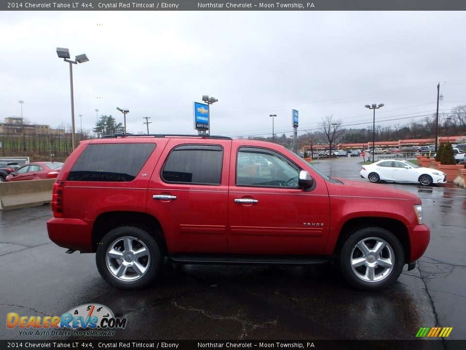 2014 Chevrolet Tahoe LT 4x4 Crystal Red Tintcoat / Ebony Photo #10