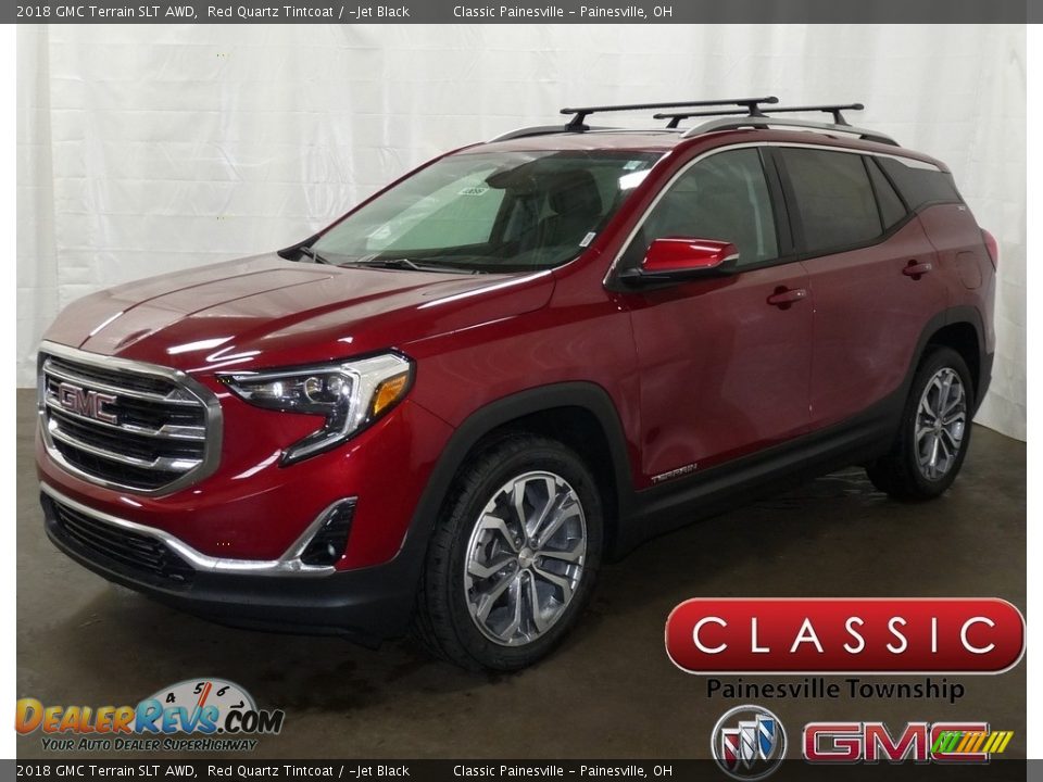 2018 GMC Terrain SLT AWD Red Quartz Tintcoat / ­Jet Black Photo #1