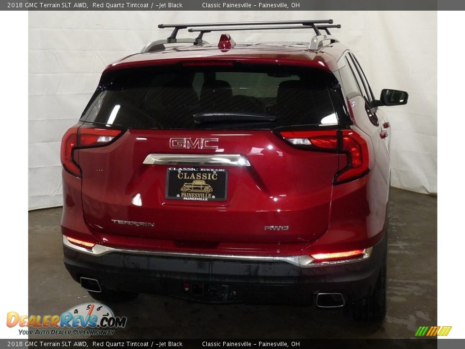 2018 GMC Terrain SLT AWD Red Quartz Tintcoat / ­Jet Black Photo #3