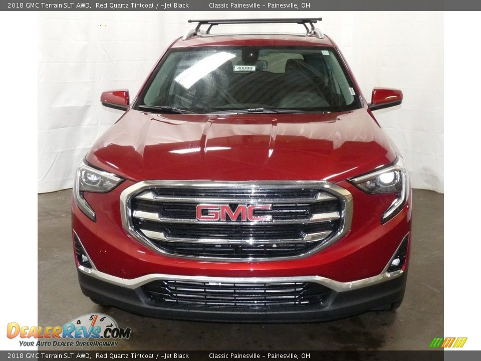 2018 GMC Terrain SLT AWD Red Quartz Tintcoat / ­Jet Black Photo #4