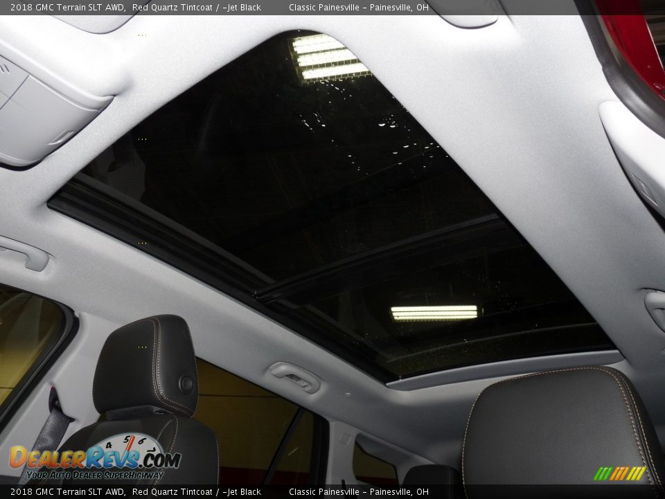 2018 GMC Terrain SLT AWD Red Quartz Tintcoat / ­Jet Black Photo #6
