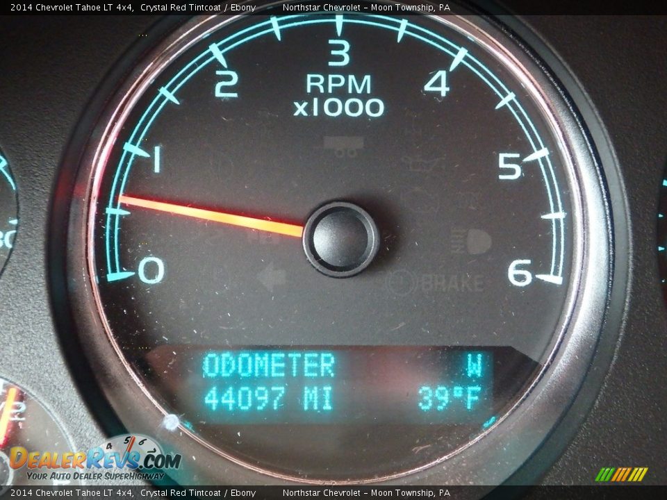 2014 Chevrolet Tahoe LT 4x4 Crystal Red Tintcoat / Ebony Photo #30
