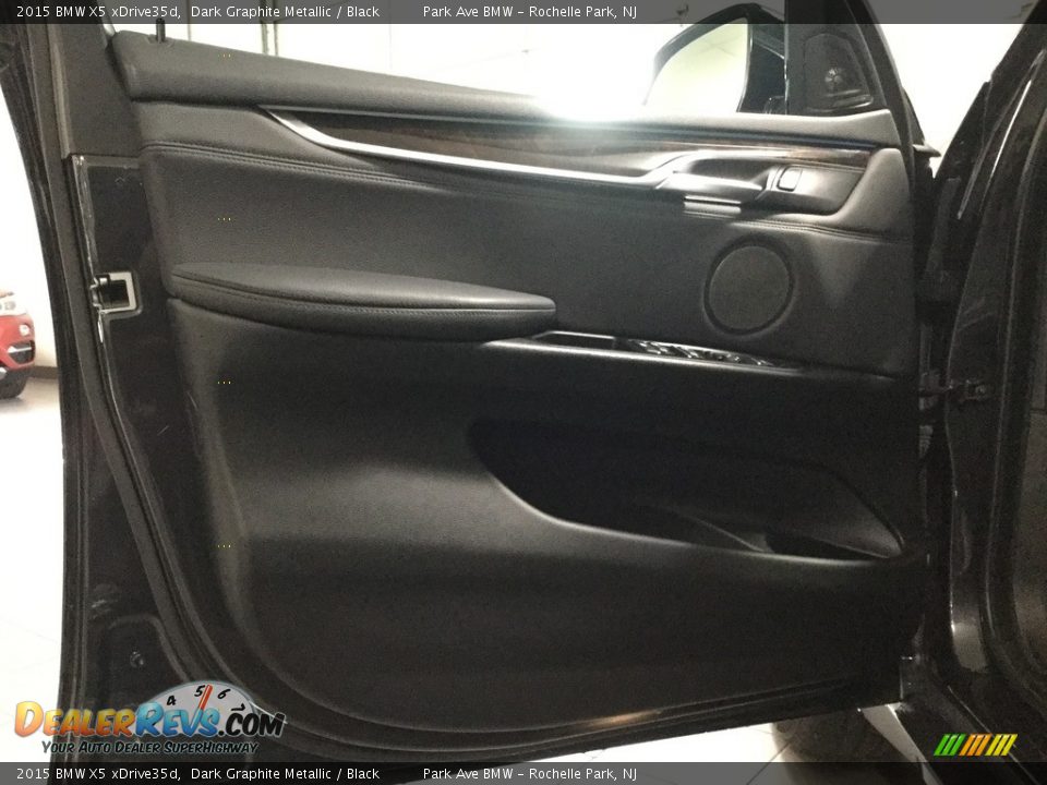 2015 BMW X5 xDrive35d Dark Graphite Metallic / Black Photo #9