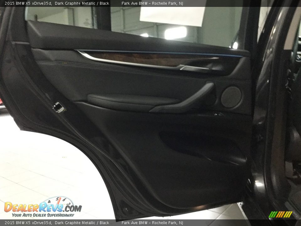 2015 BMW X5 xDrive35d Dark Graphite Metallic / Black Photo #12