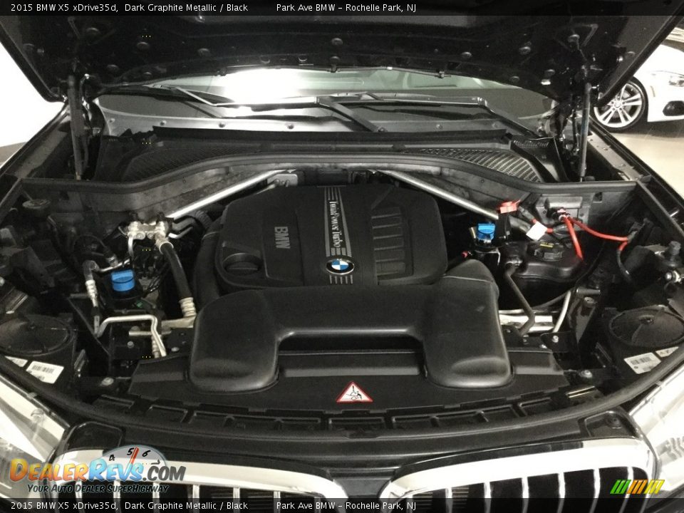 2015 BMW X5 xDrive35d Dark Graphite Metallic / Black Photo #31