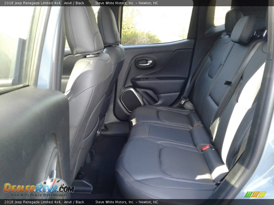 Rear Seat of 2018 Jeep Renegade Limited 4x4 Photo #11