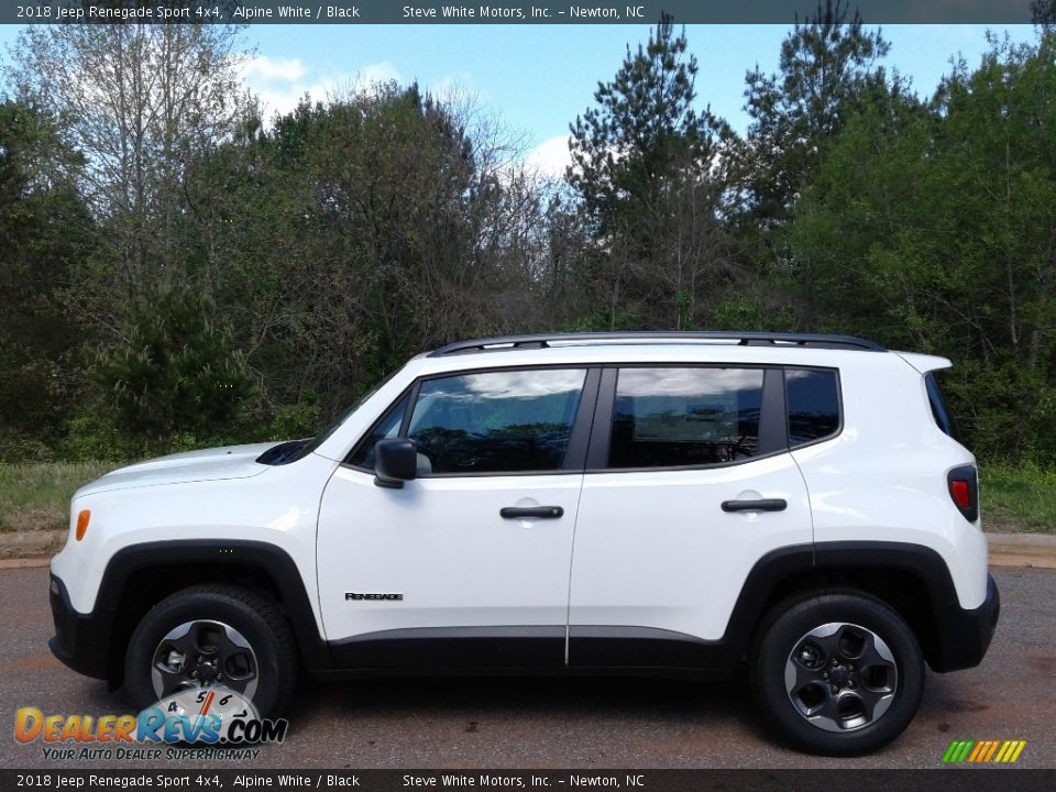 Alpine White 2018 Jeep Renegade Sport 4x4 Photo #1
