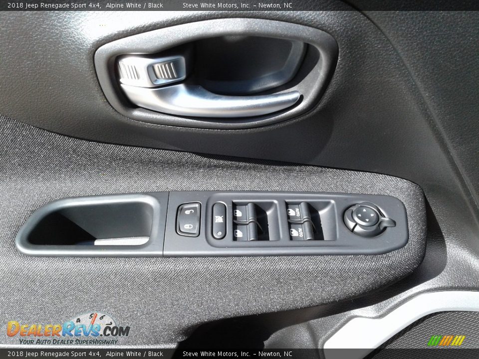 2018 Jeep Renegade Sport 4x4 Alpine White / Black Photo #9