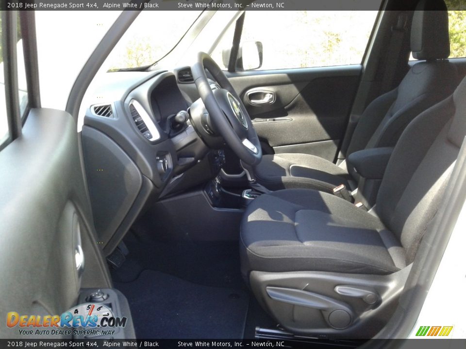 2018 Jeep Renegade Sport 4x4 Alpine White / Black Photo #10